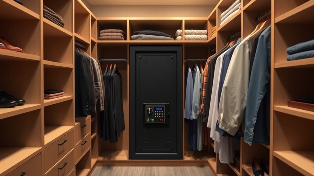 assess closet space carefully