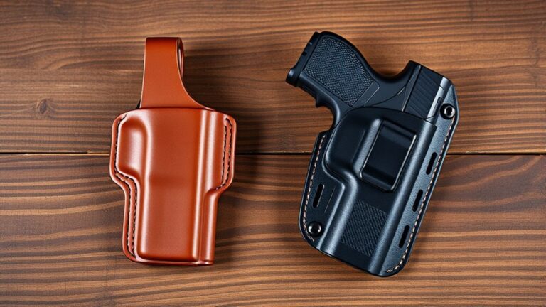canted versus straight holsters