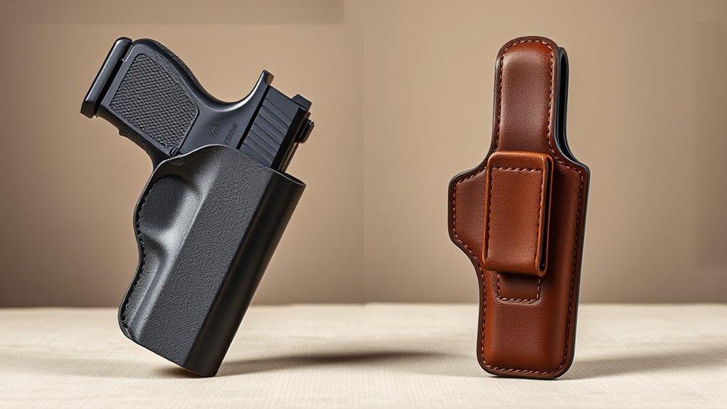 canted versus straight holsters