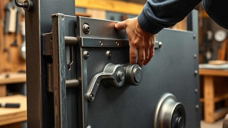 constructing a secure entrance