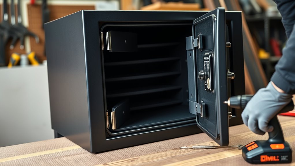 constructing a secure gun safe