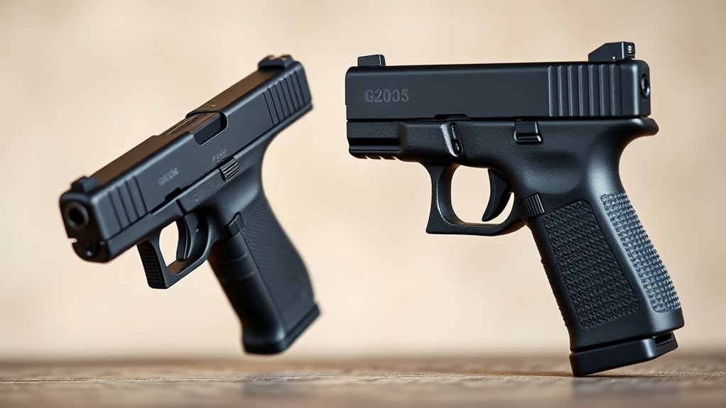 glock 43 versus glock 43x