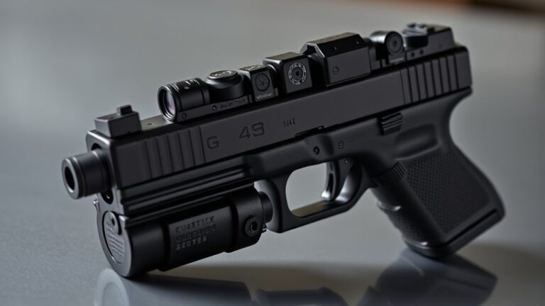 glock 43x mos optics options