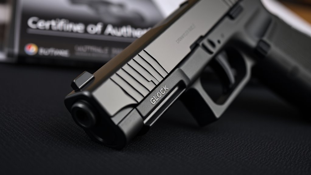 glock authenticity verification document