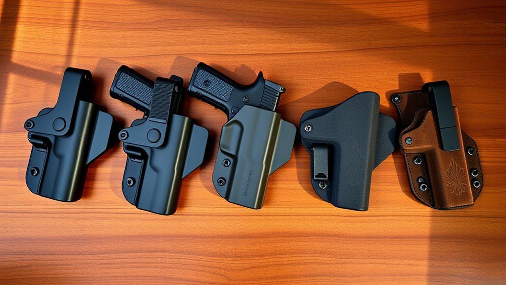 holster categories for shooters