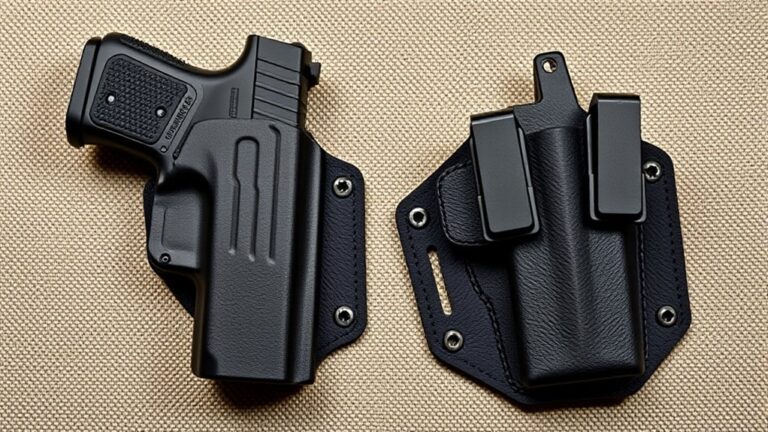 holster click mechanisms compared