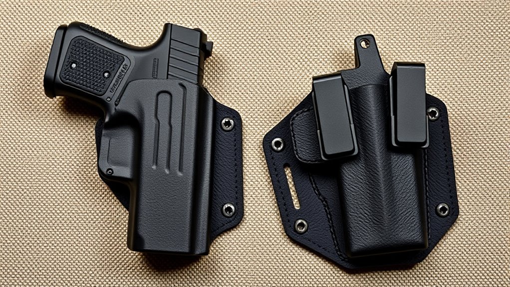 holster click mechanisms compared