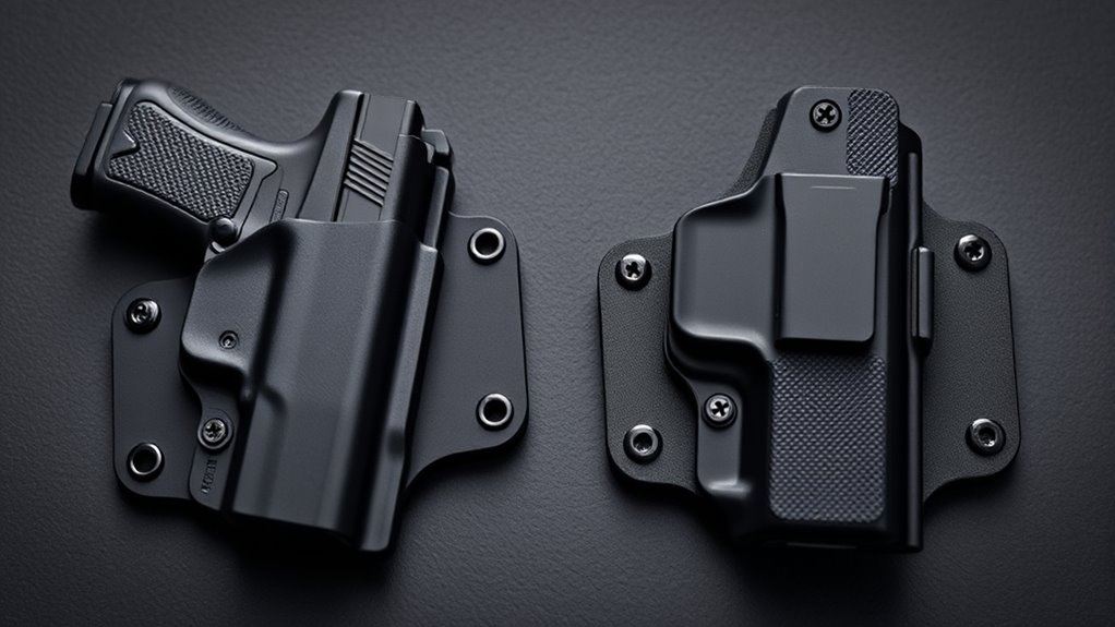 holster design and retention