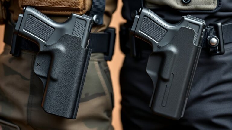 holster height impact comparison