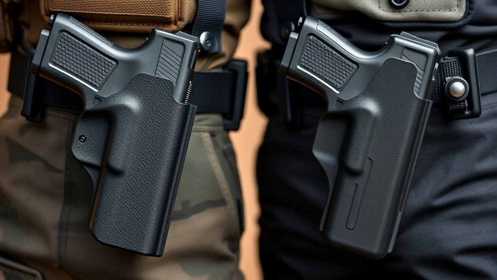 holster height impact comparison