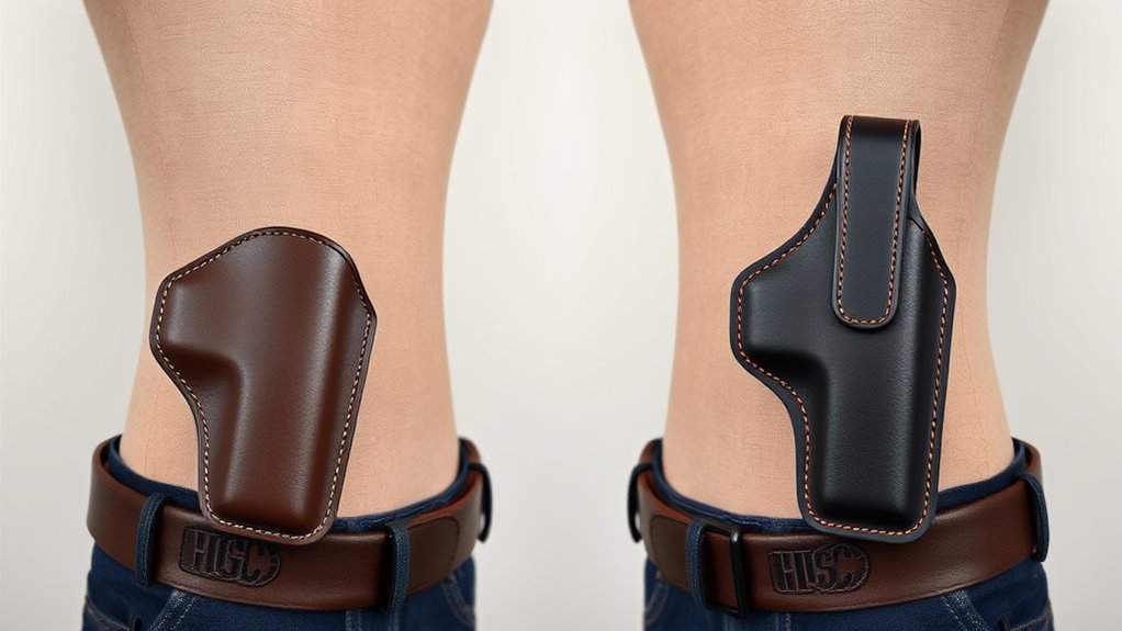 holster orientation and usability