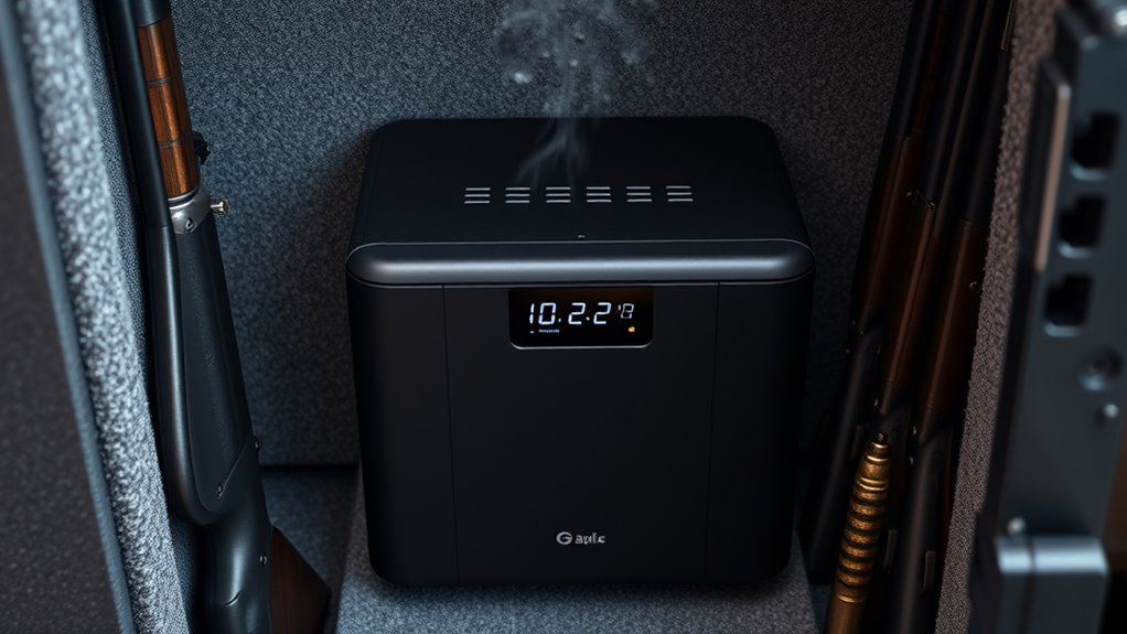 installing a dehumidifier safely