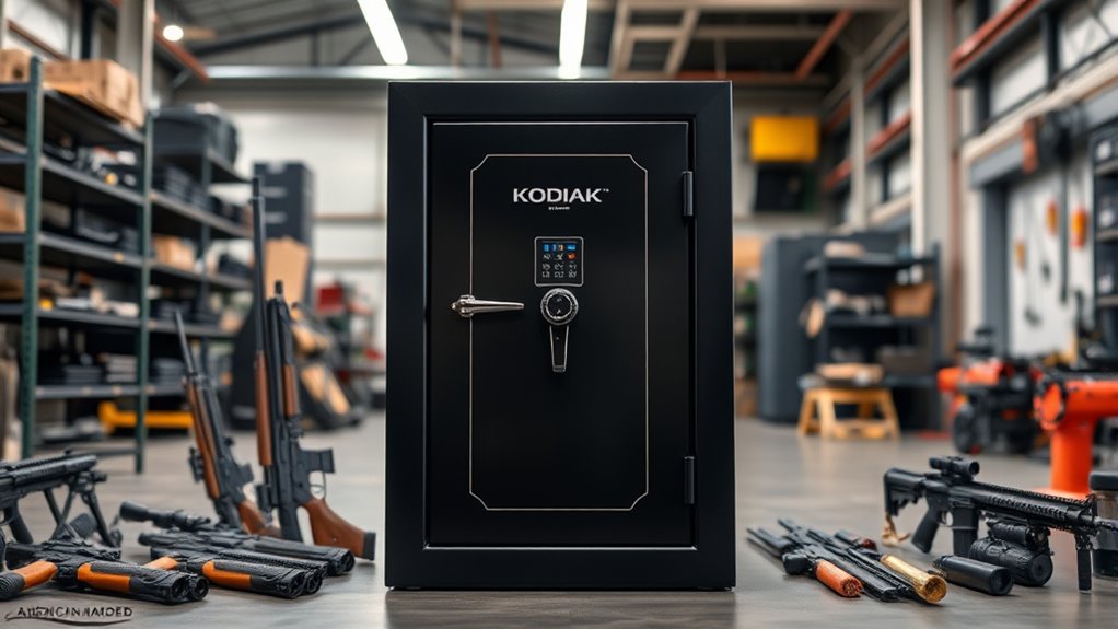 kodiak gun safes location