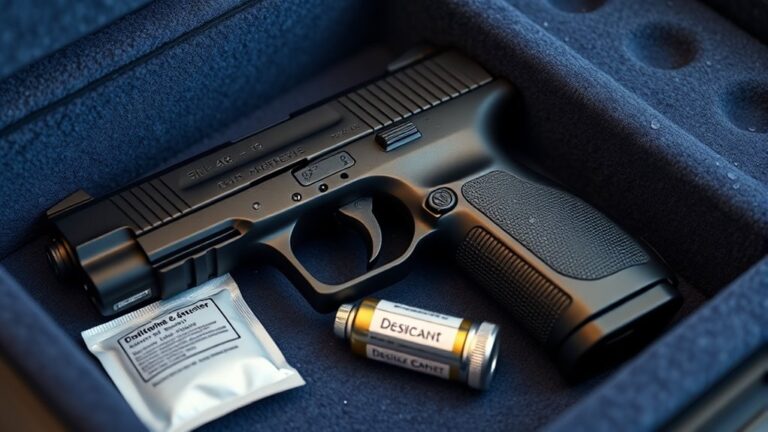 maintain gun safe dryness