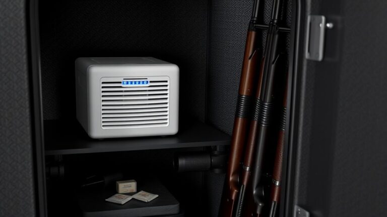 optimize gun safe humidity