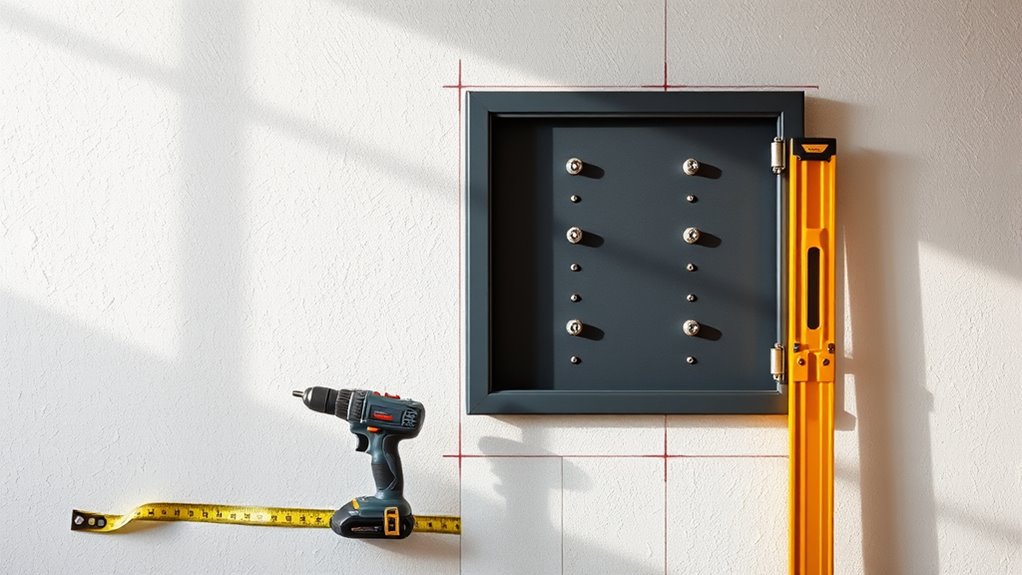 prepare wall gather tools