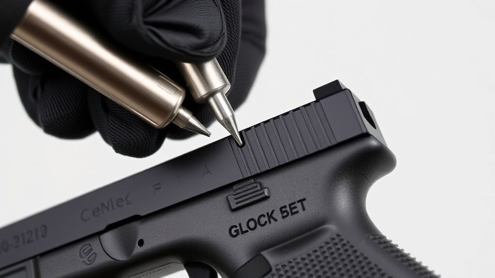 remove glock rear sight