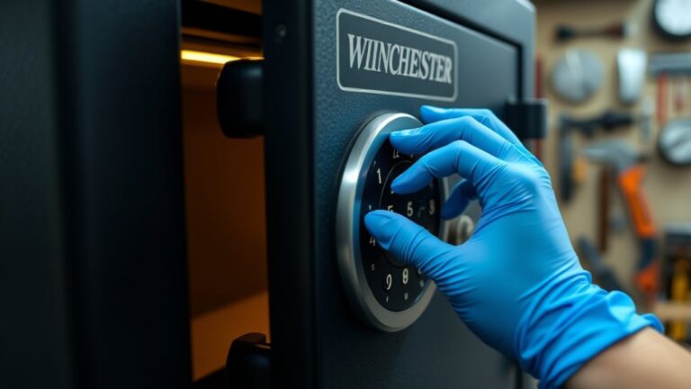 resetting a winchester safe