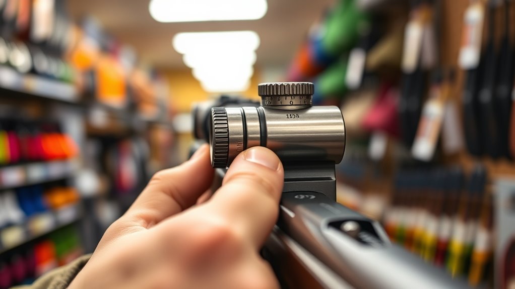 scheels gun sight adjustments