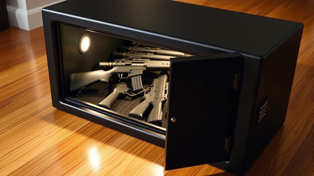 secure accessible firearm storage