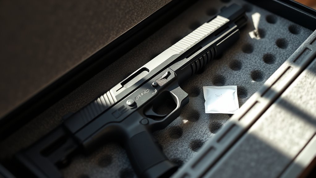 secure dry gun storage