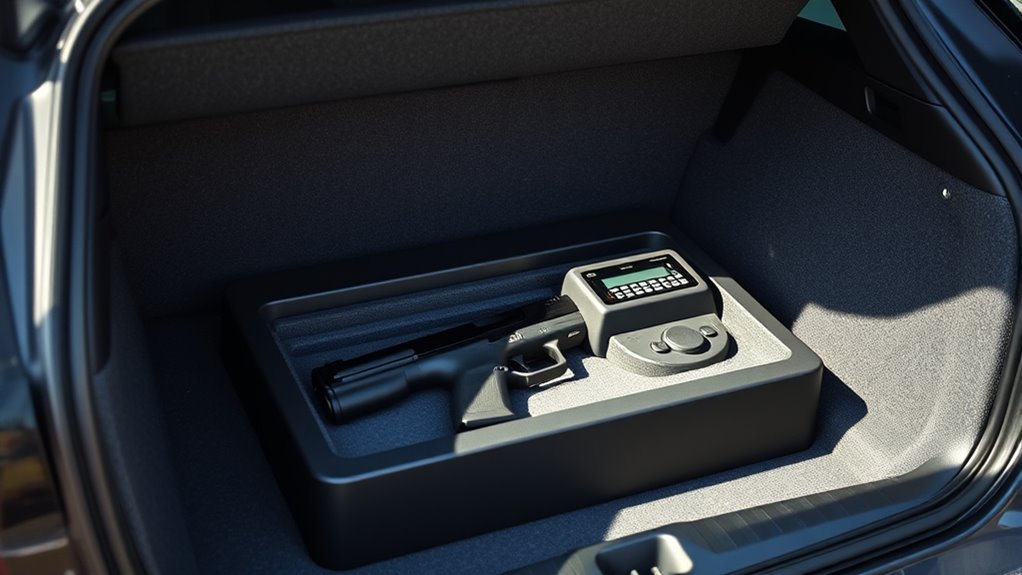 secure firearm during travel