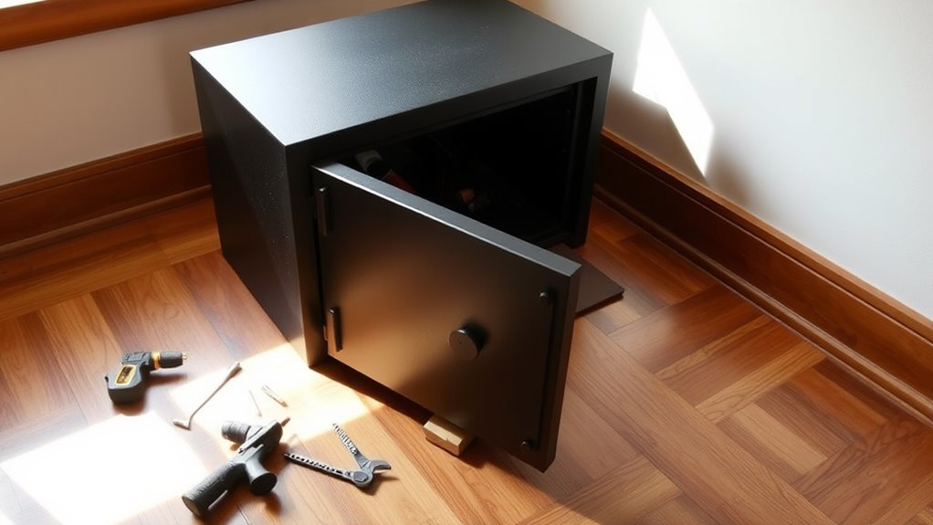 secure your gun safe