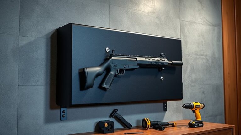 securely install gun safe