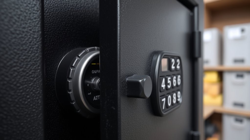 unlocking a gun safe