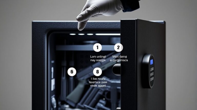 unlocking your gun safe