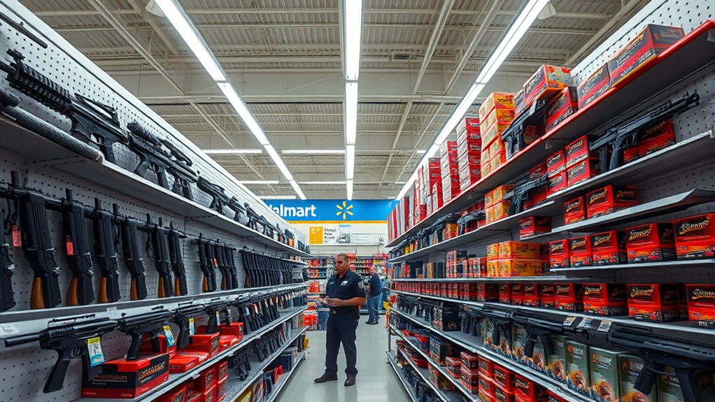 walmart offers guns ammo